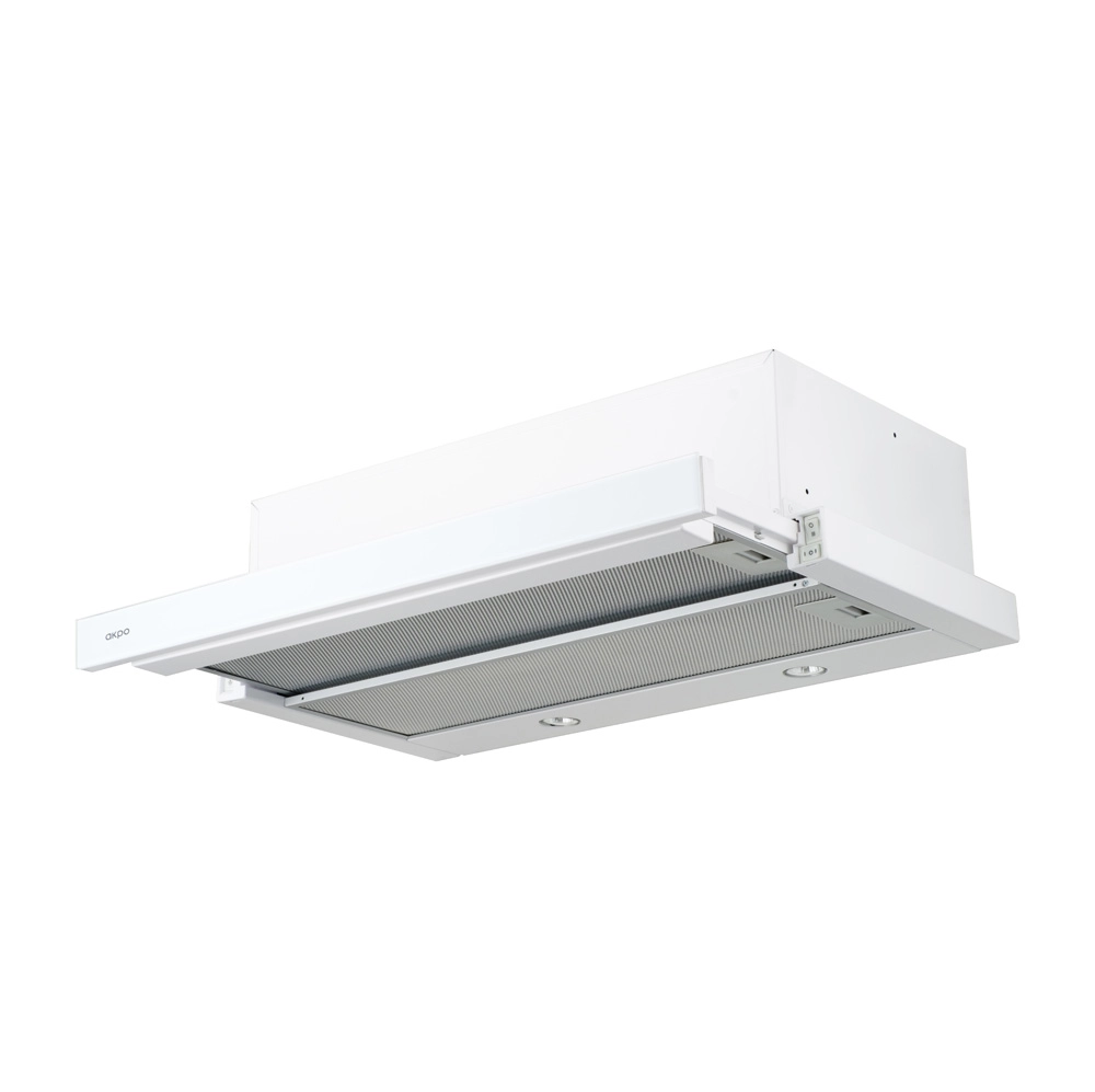 Кухонная вытяжка Akpo Light Eco Glass Twin 60 wk-7 белый Т-300