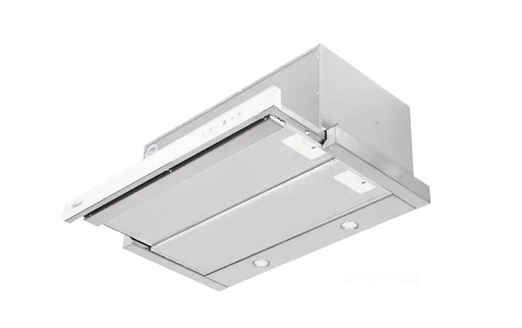 Кухонная вытяжка Akpo Light Touch Glass Twin II 60 wk-7 белое стекло/нержавеющая сталь