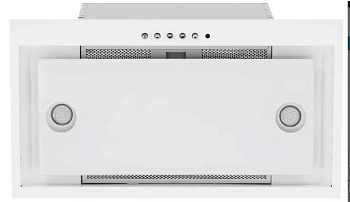 Кухонная вытяжка Akpo Neva Glass Eco 60 wk-4 белое стекло/белый