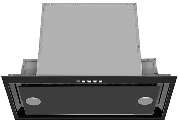 Кухонная вытяжка Akpo Neva Glass 60 wk-10 чёрное стекло/черный